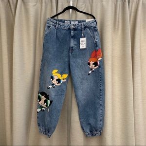 BERSHKA POWERPUFF GIRL JEANS